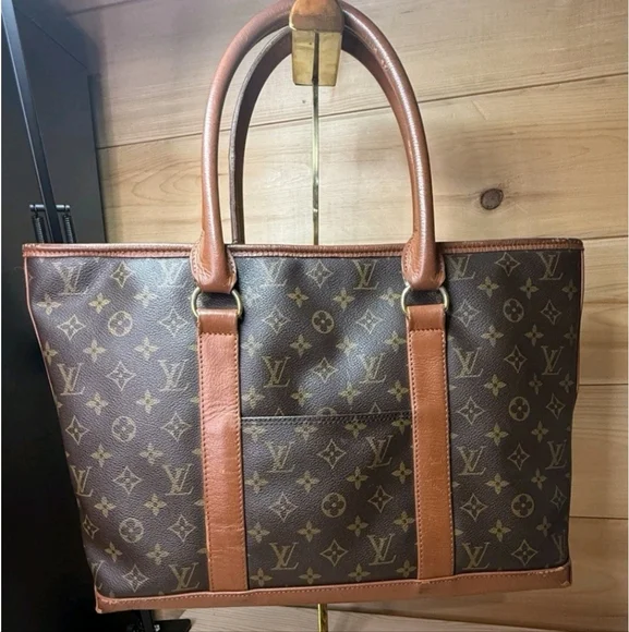 Louis Vuitton Vintage Monogram Sac PM Weekender Tote Bag- Rare! - Picture 3 of 16